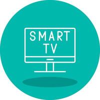 ícone de vetor de smart tv