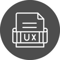 ux formato criativo ícone Projeto vetor