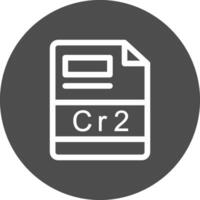 cr2 criativo ícone Projeto vetor