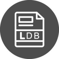 ldb criativo ícone Projeto vetor