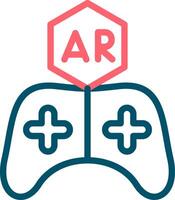 ar controlador criativo ícone Projeto vetor