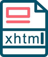 xhtml criativo ícone Projeto vetor