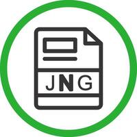 jng criativo ícone Projeto vetor