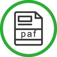 paf criativo ícone Projeto vetor