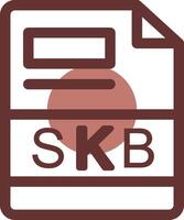 skb criativo ícone Projeto vetor