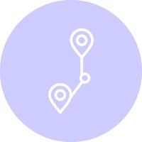 cliente viagem mapa criativo ícone Projeto vetor