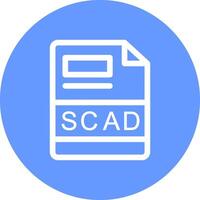 scad criativo ícone Projeto vetor