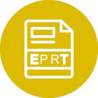 eprt criativo ícone Projeto vetor