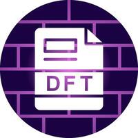 dft criativo ícone Projeto vetor