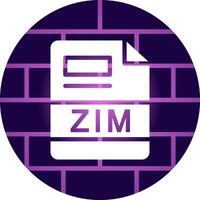 zim criativo ícone Projeto vetor