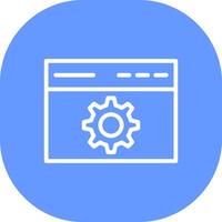 navegador configuração criativo ícone Projeto vetor