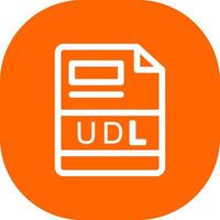 udl criativo ícone Projeto vetor