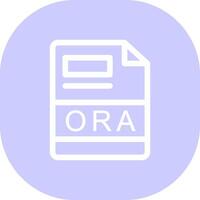 ora criativo ícone Projeto vetor