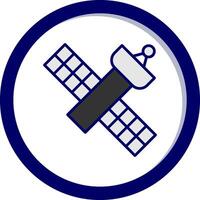 ícone de vetor de satélite