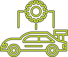 carro configuração vetor ícone