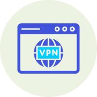 ícone de vetor vpn