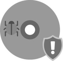 CD vírus vetor ícone
