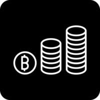 bitcoins vetor ícone