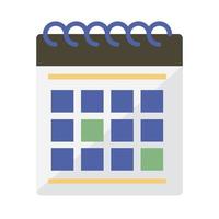 ícone do calendário do mês vetor