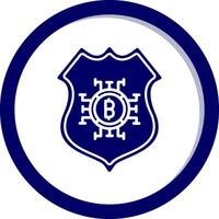 ícone de vetor de escudo