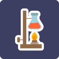 ícone de vetor de experimento