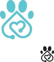 logotipo para a animal hospital vetor