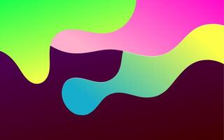 colorida abstrato fundo com uma onda padronizar vetor