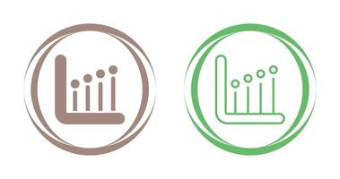 ícone de vetor de estatísticas