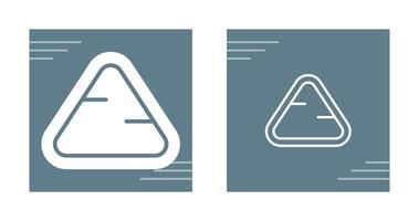ícone de vetor de triângulo