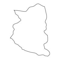 san Jose departamento mapa, administrativo divisão do Uruguai. vetor ilustração.