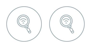 Wi-fi analisador vetor ícone