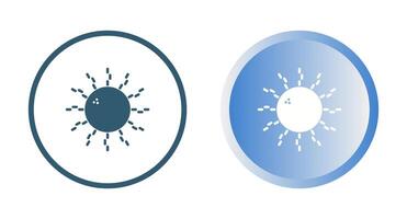 ícone de vetor de sol