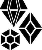 ícone de vetor de gemas