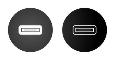 USB porta vetor ícone