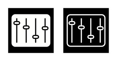 ícone de vetor de equalizador