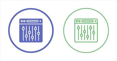 ícone de vetor de configurações