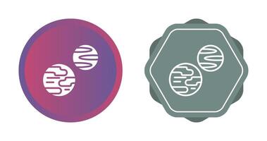 ícone de vetor de planetas