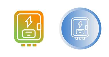 ícone de vetor de painel elétrico
