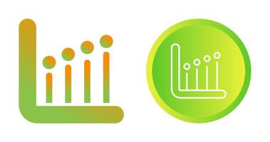 ícone de vetor de estatísticas