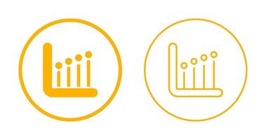 ícone de vetor de estatísticas