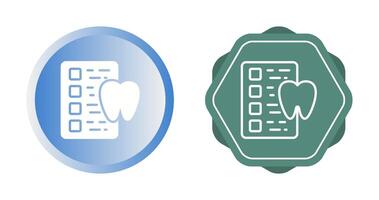 ícone de vetor de lista de verificação