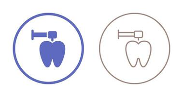 ícone de vetor de dente