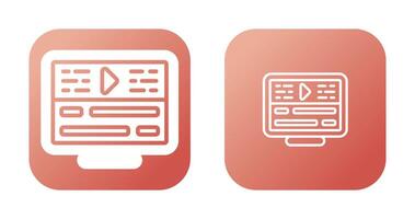 vídeo edição vetor ícone