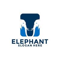 elefante logotipo vetor, elefante cabeça logotipo Projeto modelo vetor