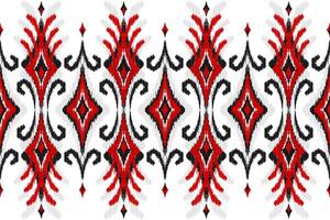 étnico ikat desatado padronizar tradicional. tapete tribal estilo. asteca enfeite imprimir. vetor