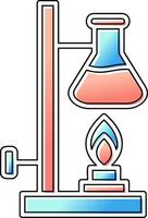 ícone de vetor de experimento