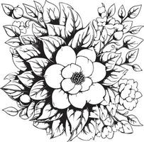 fácil jasmim flor, esboço jasmim flor desenho, tatuagem jasmim flor desenho, esboço jasmim flor tatuagem, simples jasmim flor tatuagem e adesivo Projeto vetor