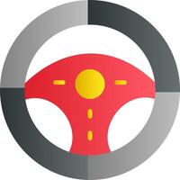 ícone de vetor de volante