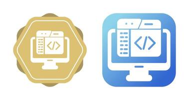 código editor vetor ícone