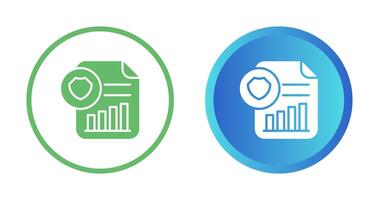 privacidade analytics vetor ícone